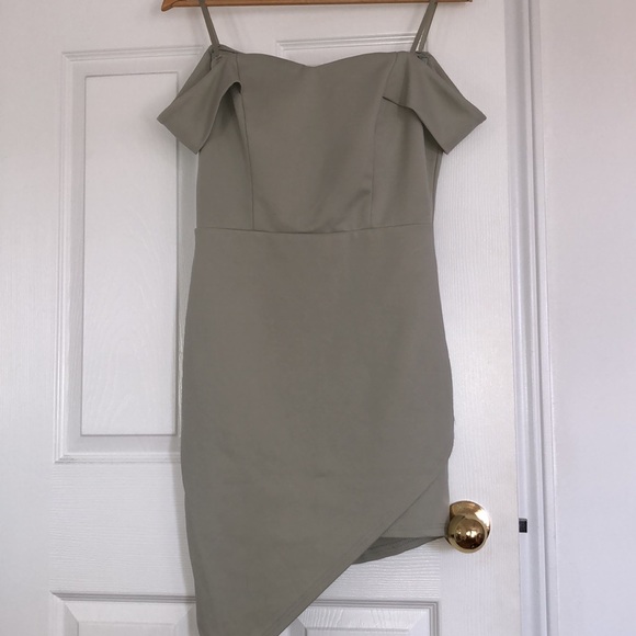 Windsor Clothing - Sweetheart Asymmetrical Mini Dress - Picture 2 of 2